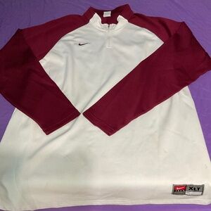 Nike pullover jacket with zipper at neck XLT. M18